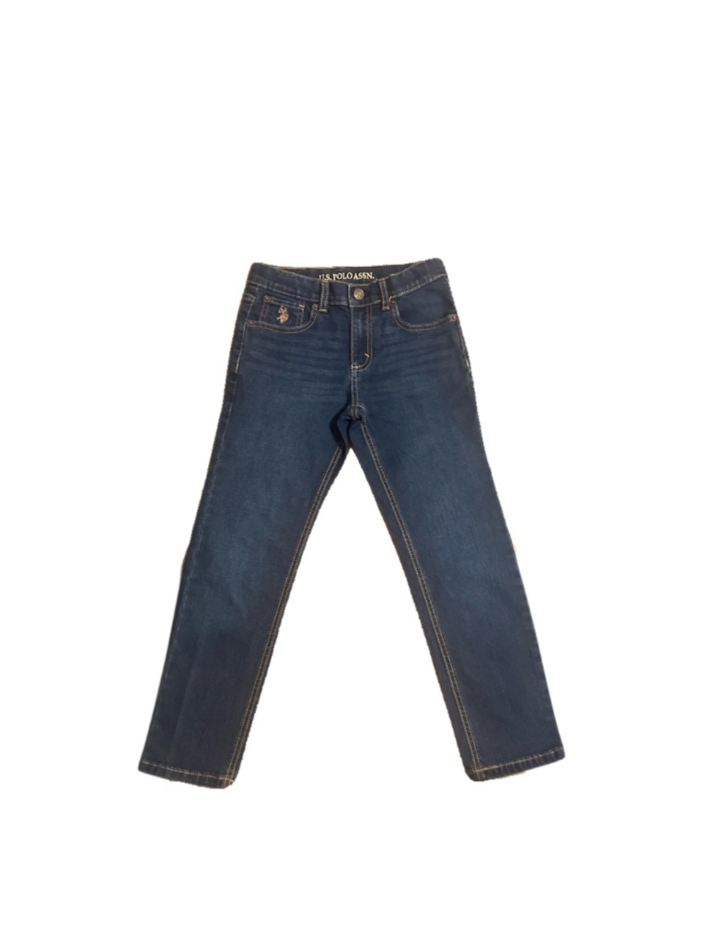 U.S. Polo Assn. Dark Blue Straight Leg Jeans for boys